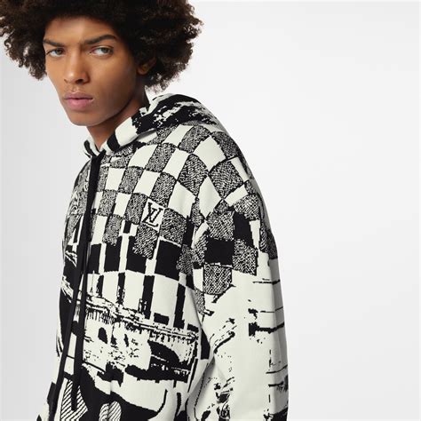 collage louis vuitton|Parisian Collage Jacquard Hoodie .